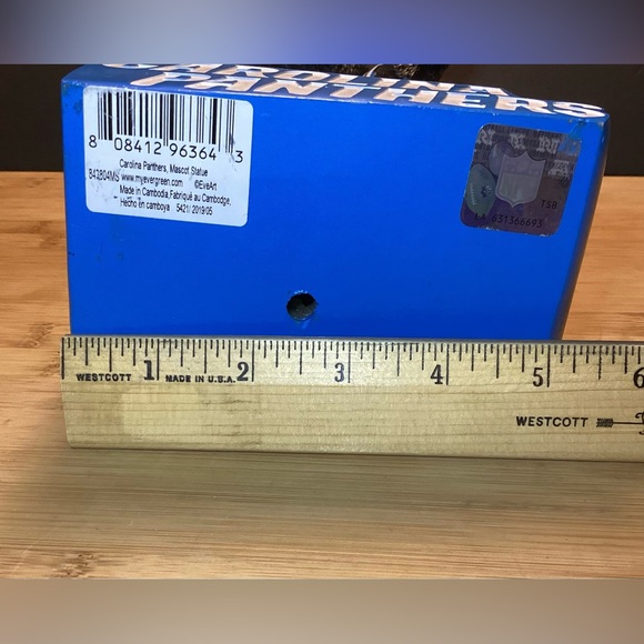 Carolina Panthers NFL Mascot Statue - Picture 10 of 13